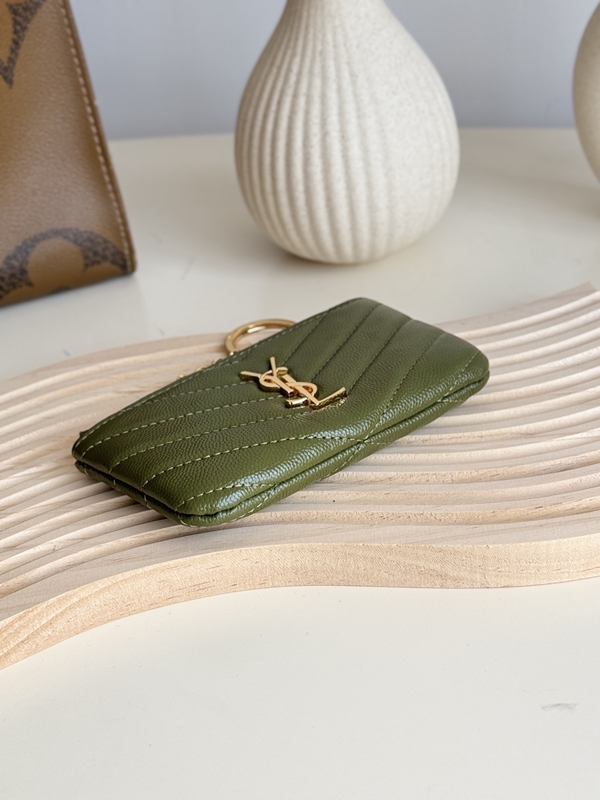 イヴサンローラン財布側面デザイン